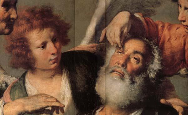 Bernardo Strozzi Detail of The Healing of Tobit Sweden oil painting art